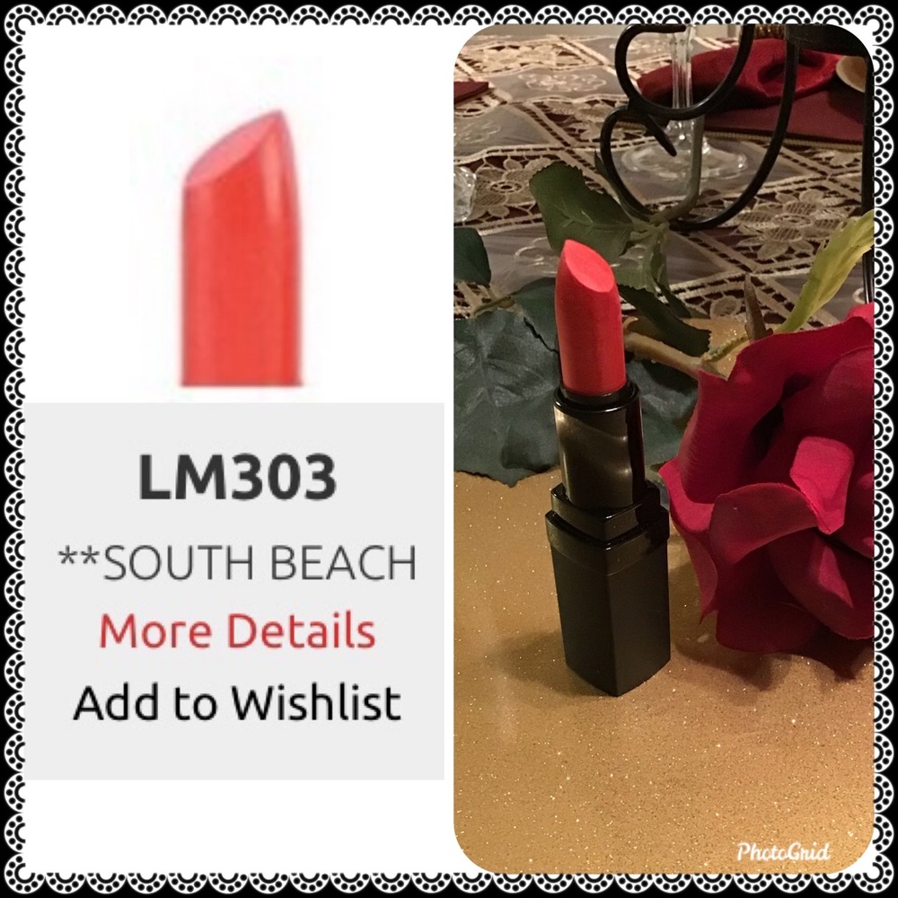 CJAYS Mega Mineral Lipstick 💄 South Beach #303